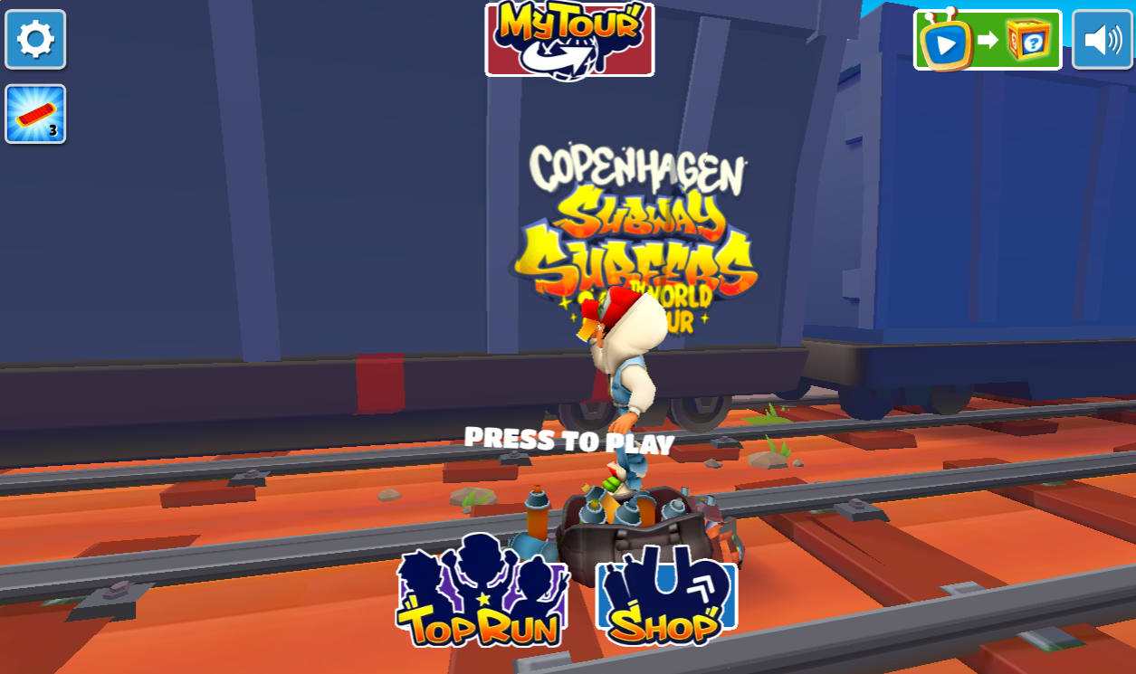 Subway Surfers Copenhagen game cover