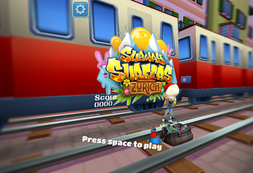 Subway Surfers Zurich game cover